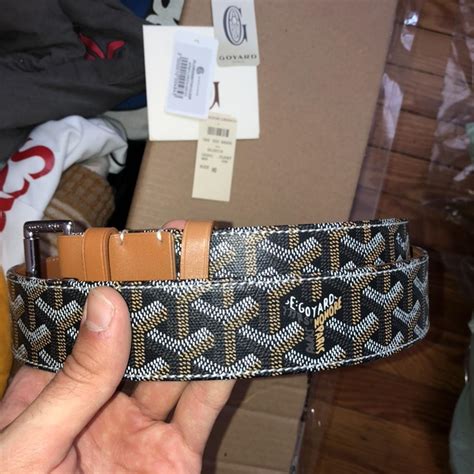 goyard belt ebay|goyard belt for sale.